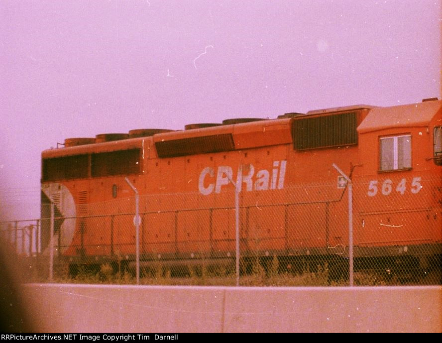 CP 5645 at Greenwich Yard